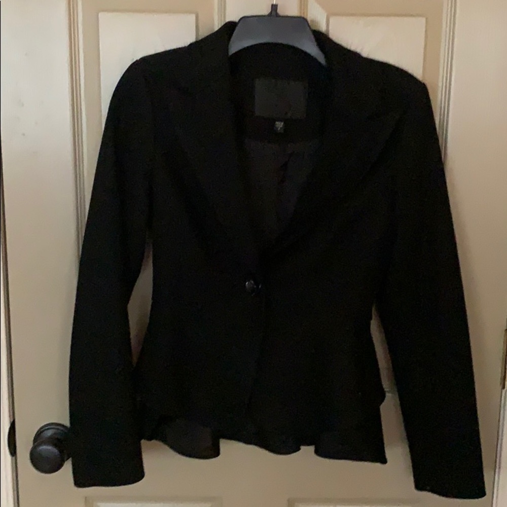 Women’s black wool Bebe collection Blazer. Size 6